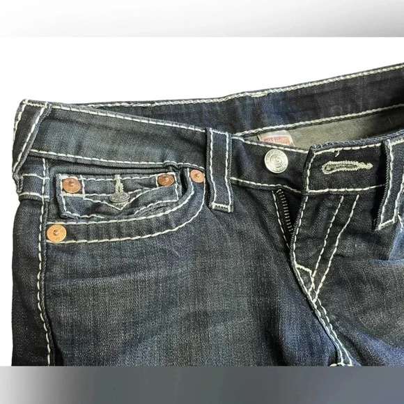 True Religion Skinny Natural Big T Jeans  Size 27 - Picture 5 of 11